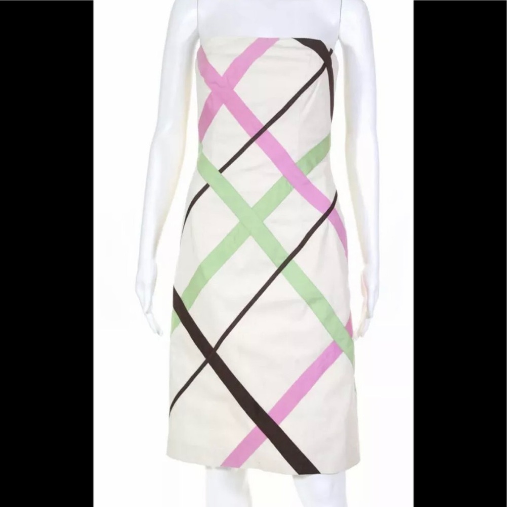 Milly strapless dress size 2